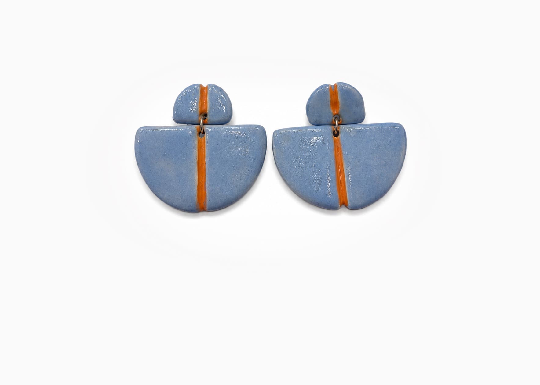 Tenshi pendientes rayas